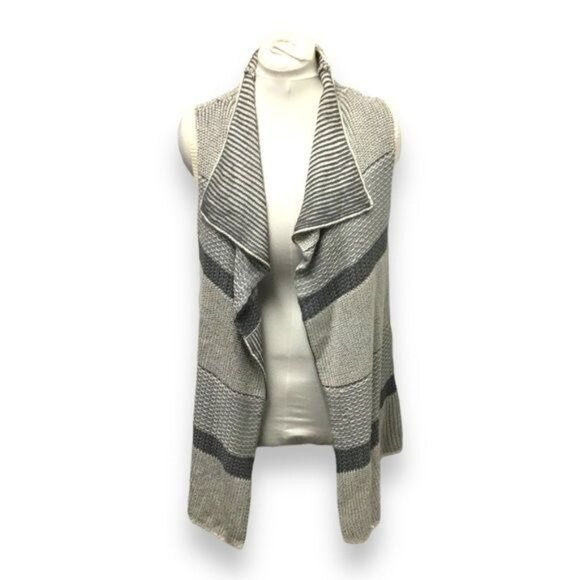 Cato Women’s Sleeveless Open Front Wrap Longline Cardigan, size S - Picture 1 of 6
